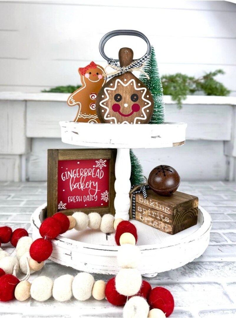White Cotton Cards Handgefertigte Weihnachtskarte 'Wonderful Mum' – Mit Glitzer & Strass, 16x16 Cm